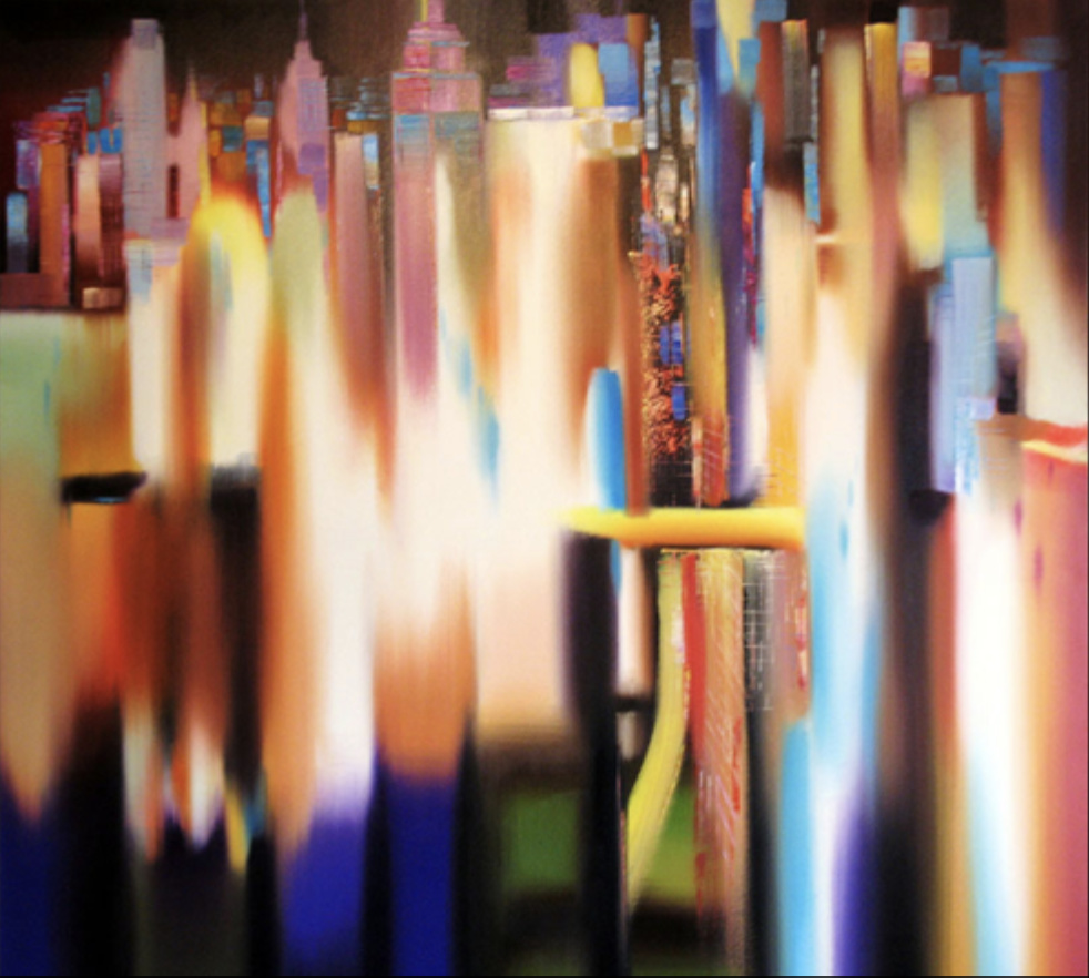MANHATTAN II, (Fragmented photograph), 2016 by Greg Deda