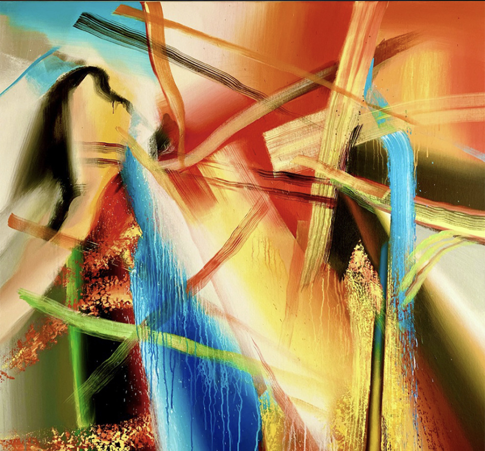INSPIRATION, 2024 (Fragmented photograph) by Greg Deda