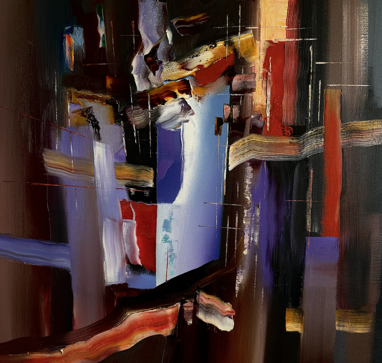 MIDNIGHT IN TRIBECA, 2010 by Greg Deda