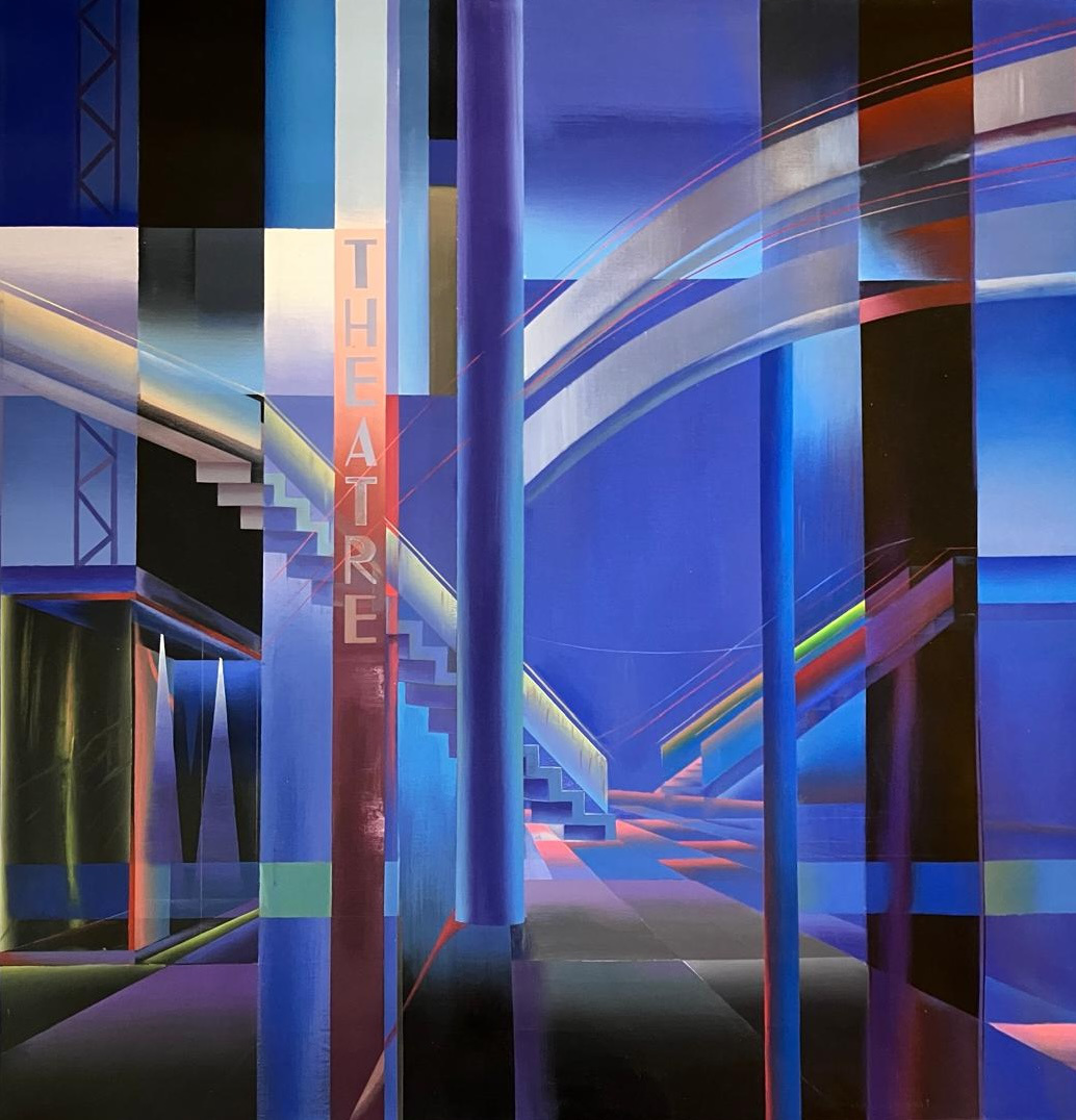 THEATRE, SEMI-ABSTRACT, 2016 by Greg Deda