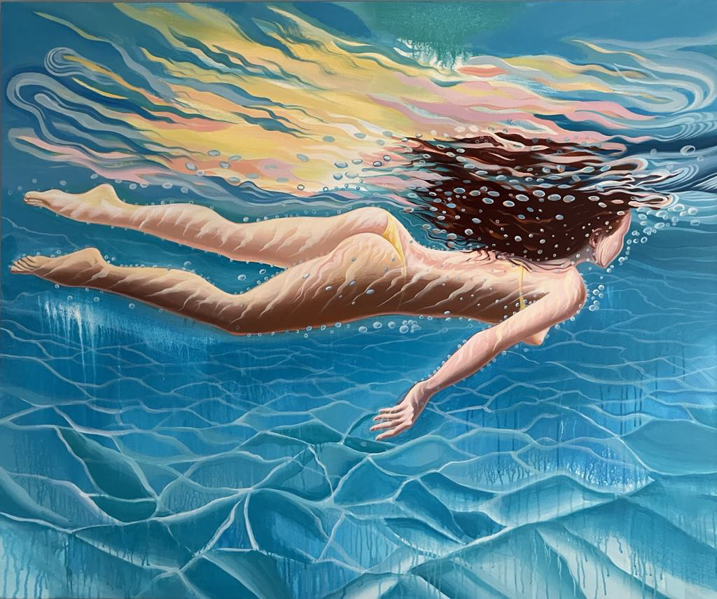 NAGEUSE, SEMI-ABSTRACT, 2024 by Greg Deda