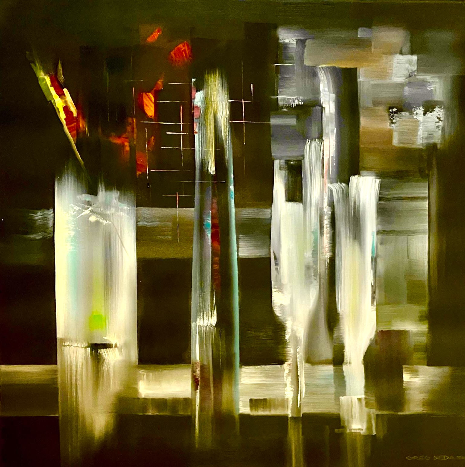 Nocturne in Structure, 2014 by Greg Deda