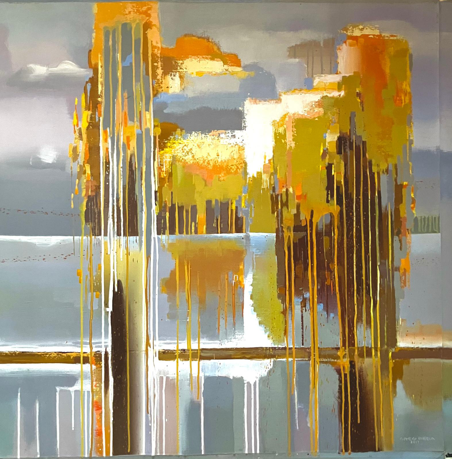 FALL, Waterfall Series, Edition III, 2017 by Greg Deda