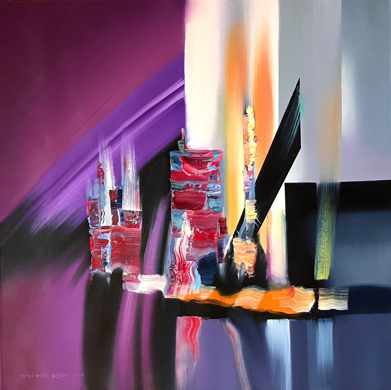 Echoes of Vibrant Dawn, 2009 by Greg Deda