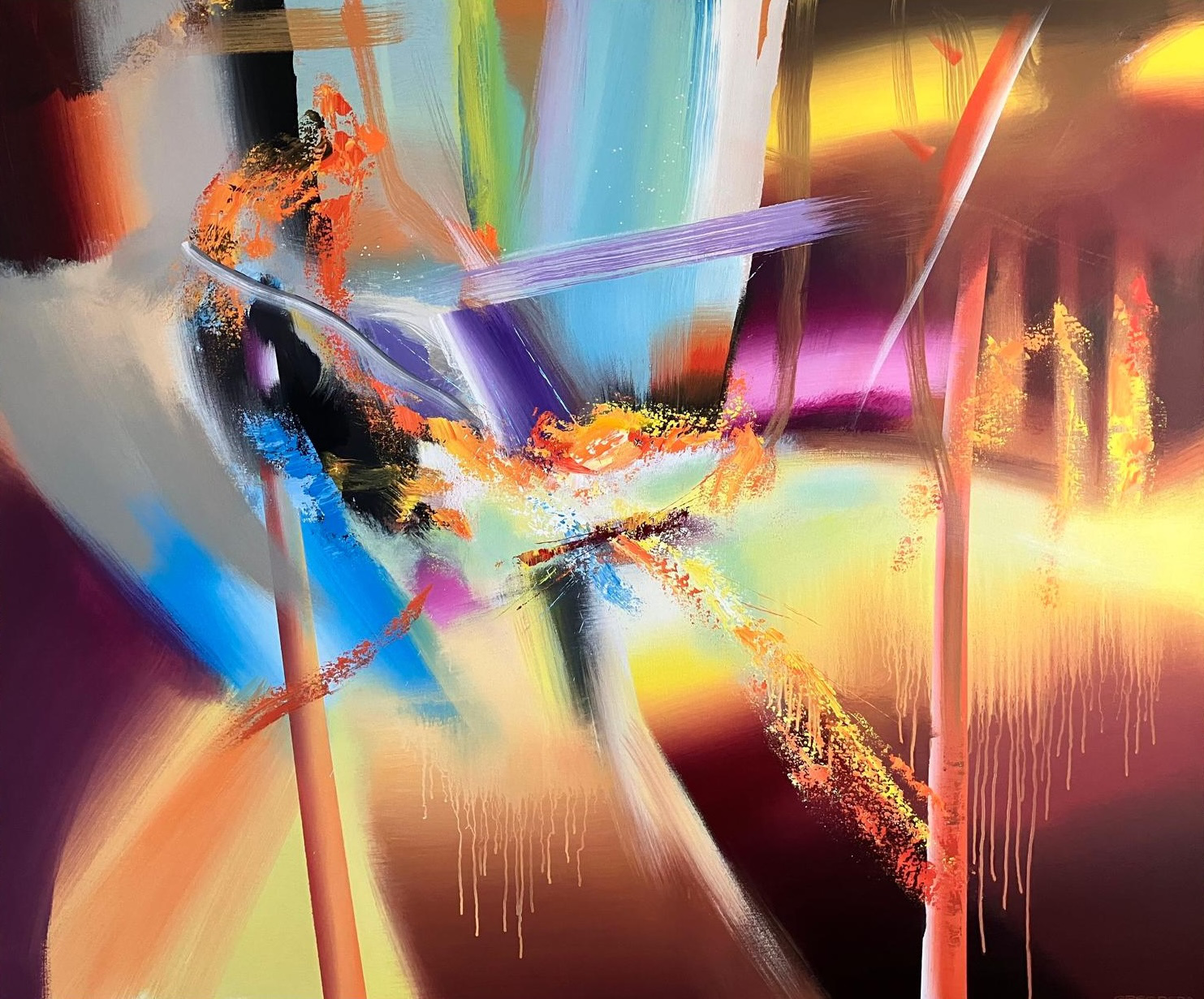 Abstract Awakening, 2025 by Greg Deda