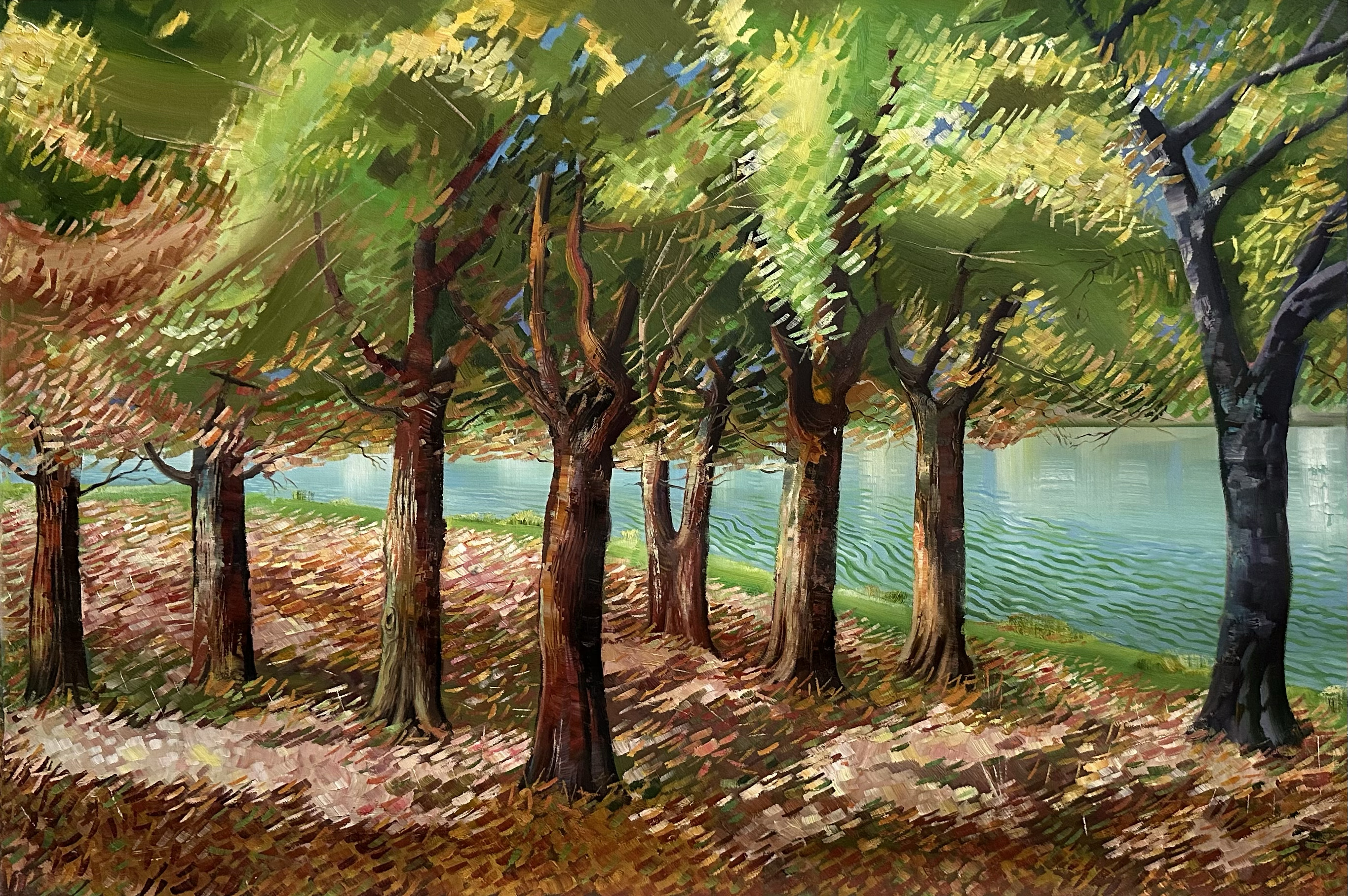 Fall by the river, 2010 by Greg Deda