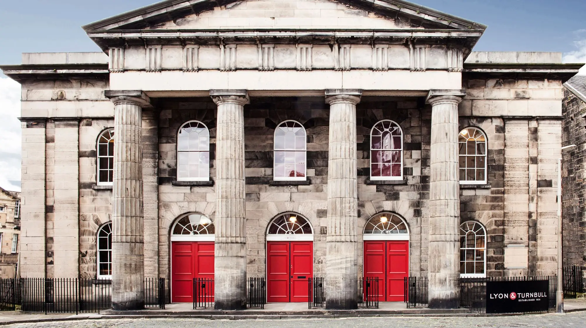 Lyon & Turnbull auction house, Edinburgh, where Greg Deda's Afternoon Tea (2013) goes to auction