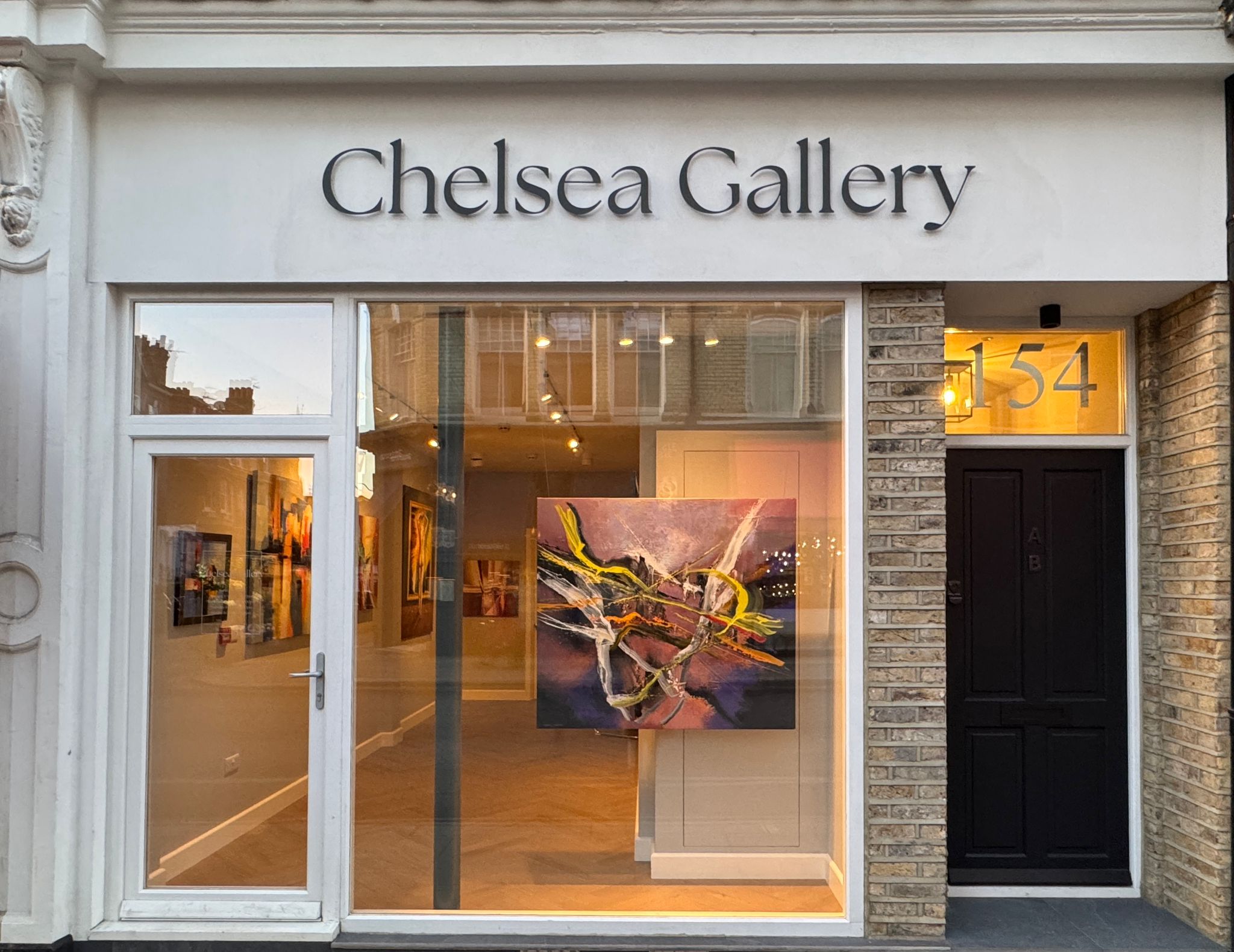 The Aurum Fox gallery on Fulham Road, Chelsea, London