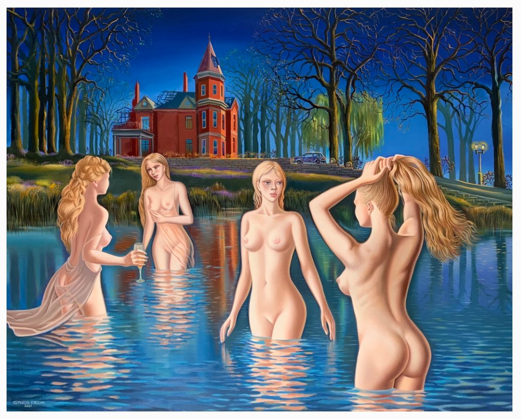 Bathing Sirens – Abandoned City (2021) by Greg Deda
