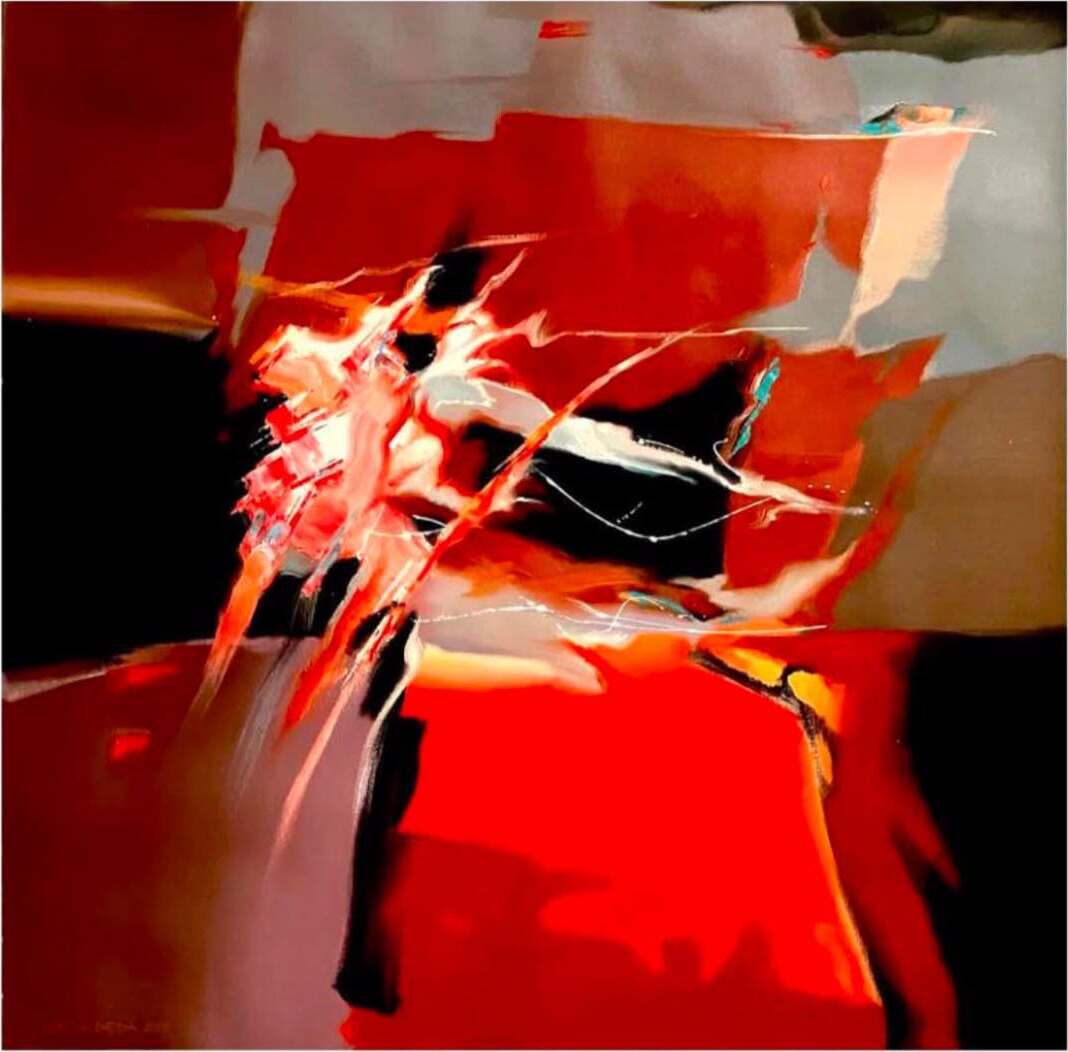 Crimson Echoes, 2009 by Greg Deda