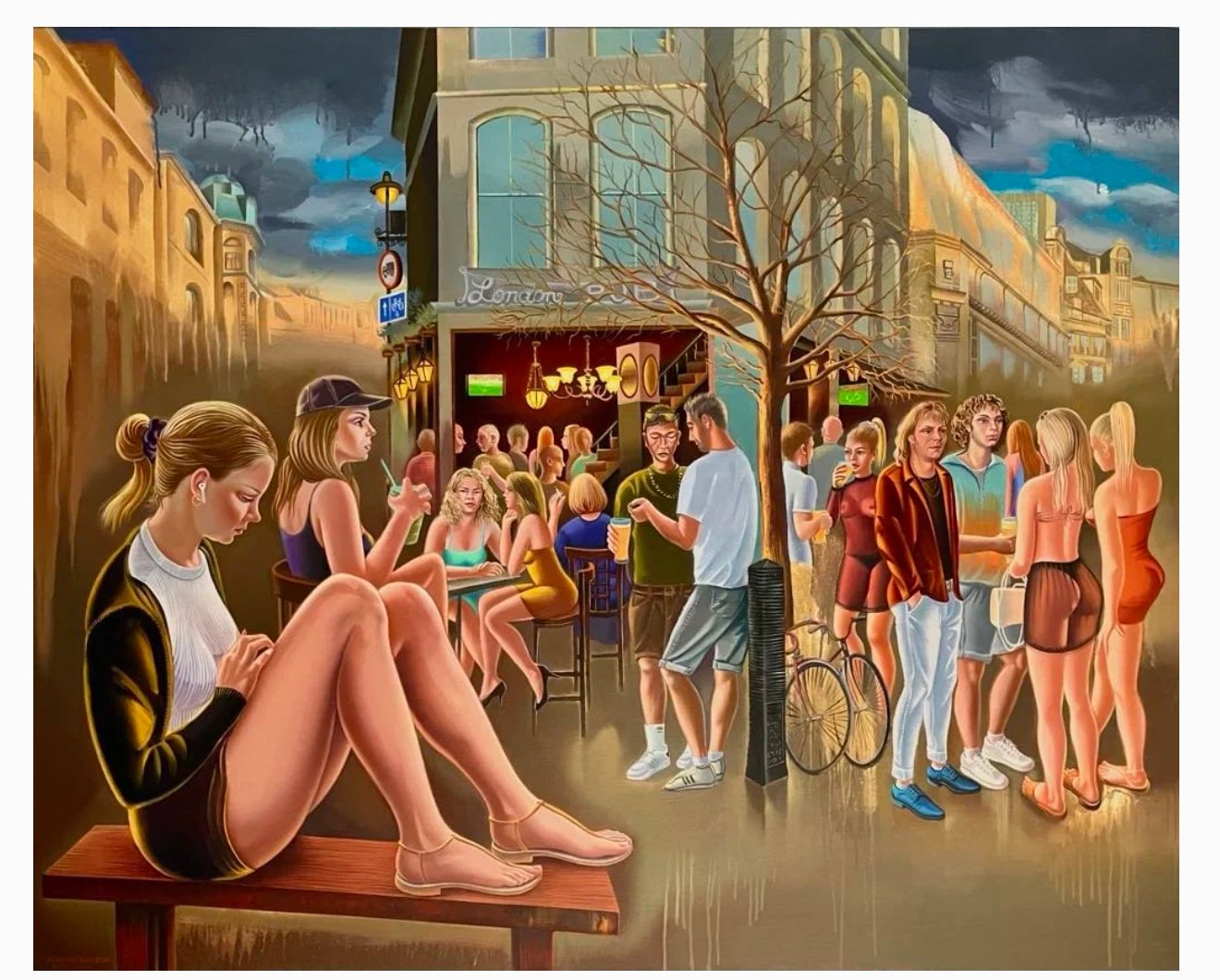 The Soul of London (Covent Garden) (2024) by Greg Deda