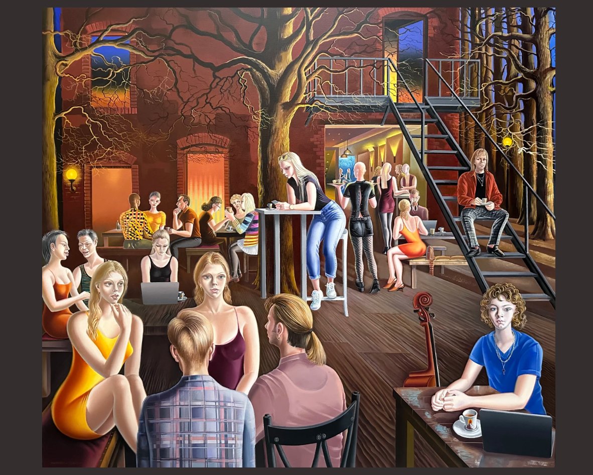 Toronto Café, Uptown (2016) by Greg Deda